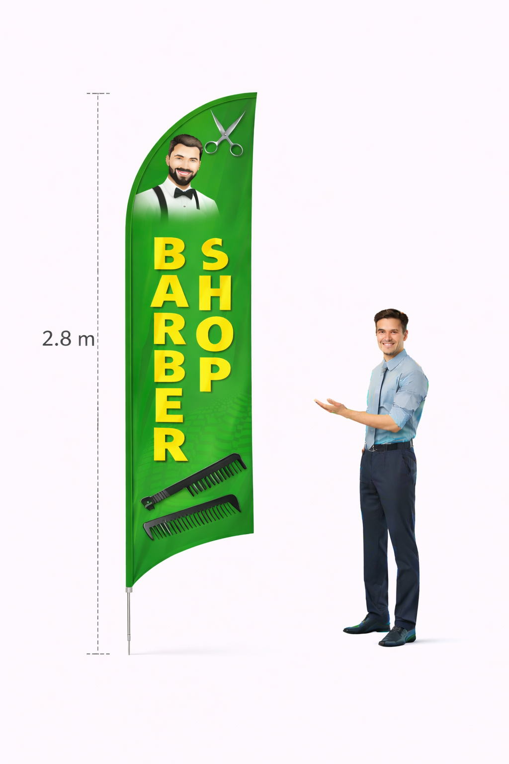 Feather Flags 2.8m | Premium