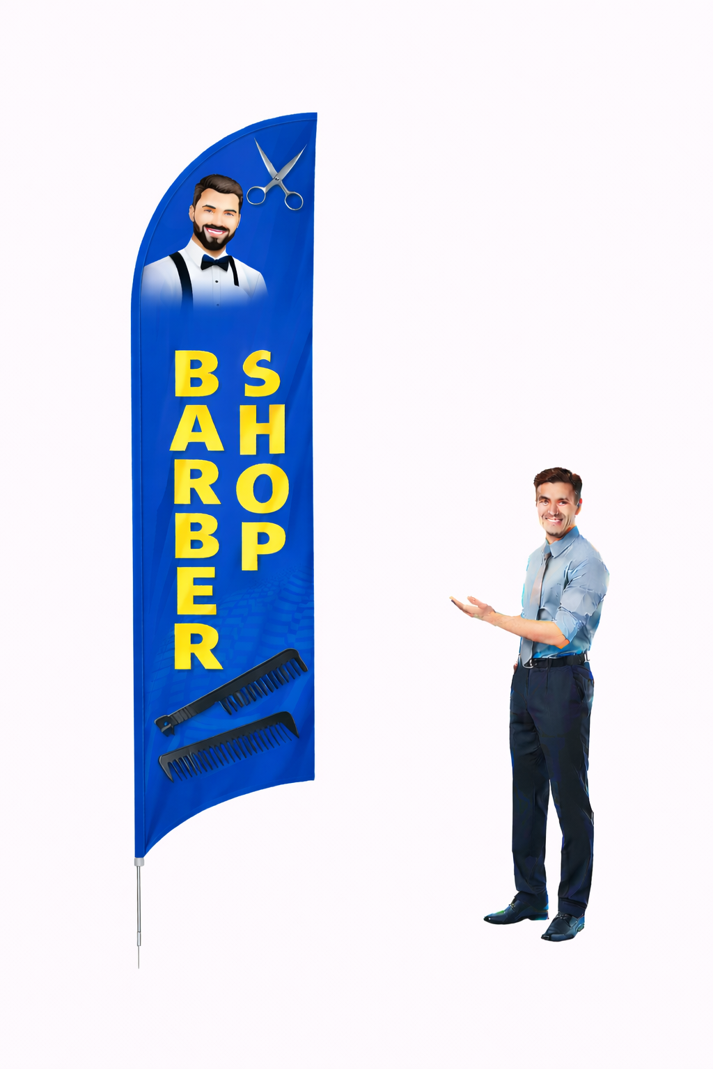 Feather Flags 3.4m | Premium