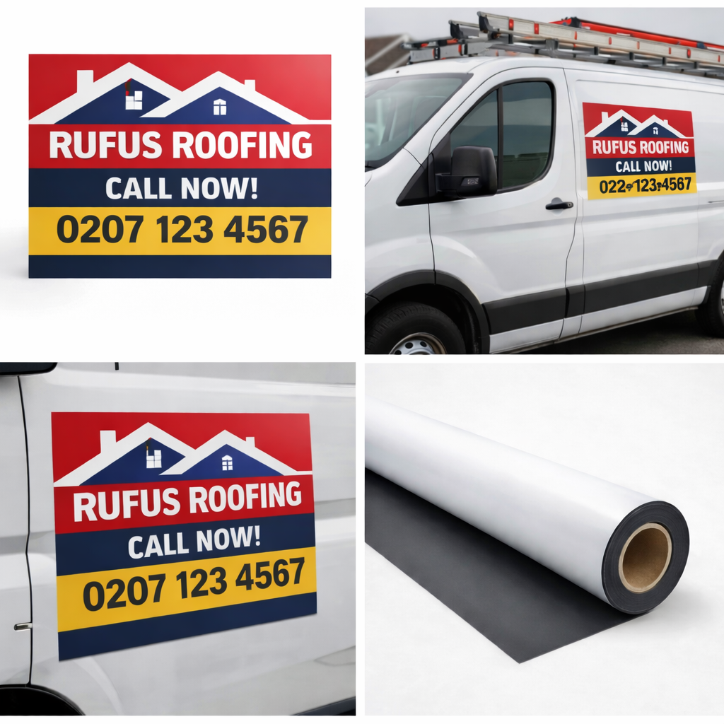 Vehicle Magnetic Signs