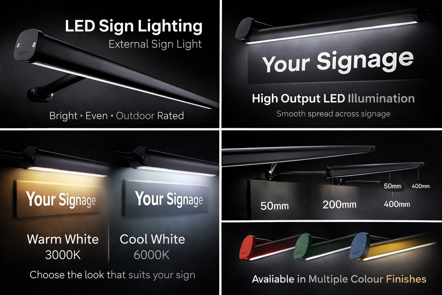 Shop front light (Trough Light)