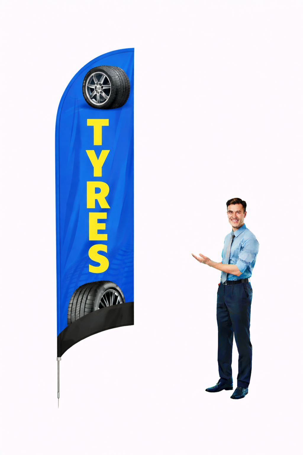 Feather Flags 3.4m | Premium