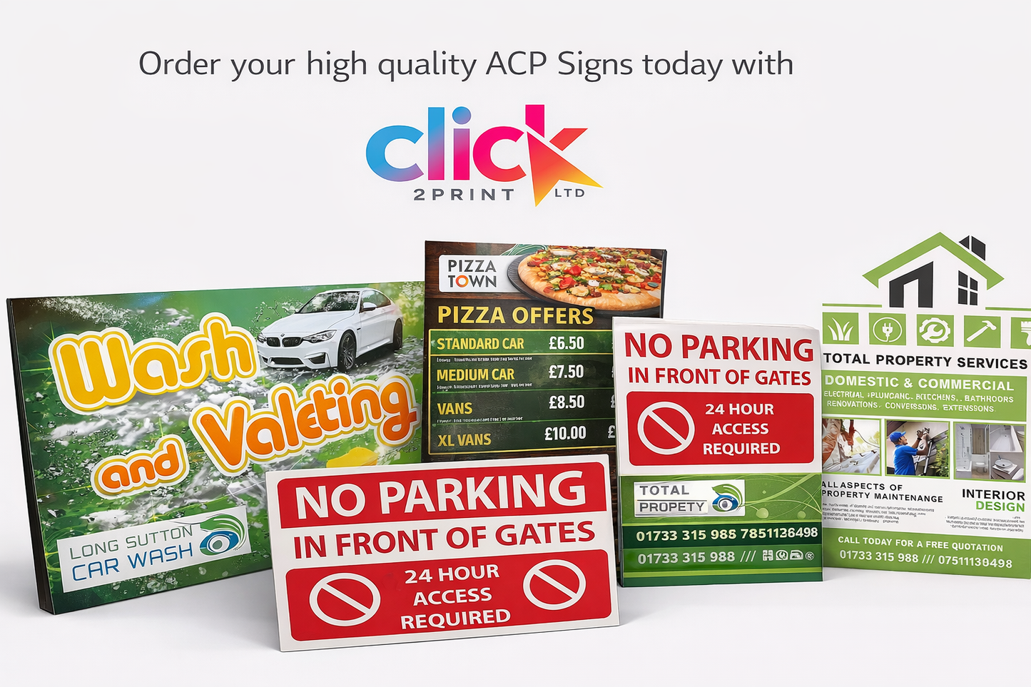 PRINTED METAL PANEL SIGN (ACP SHEET)