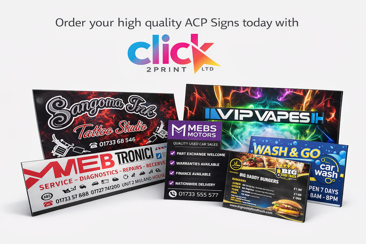 PRINTED METAL PANEL SIGN (ACP SHEET)